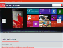 Tablet Screenshot of lgvinh.com